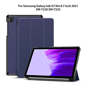 Tanka Torbica-poklopac za Samsung Galaxy tab A7 Lite 8,7 cm 2021 tableta Samsung A7 Lite SM T220 T225 Magnetski Sklopivi Funda Capa