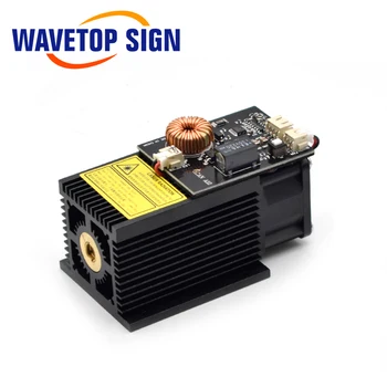 WaveTopSign 450 nm 12 U velike Snage Plavo-Ljubičasti Laser Modul 7 W 10 W za Lasersko Graviranje Pribor
