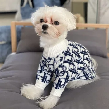 Luksuzna Jakna-Džemper za kućne ljubimce pse Od Tkanine Udoban Super Soft Odjeća za pse Francuski Buldog Corgi Bichon
