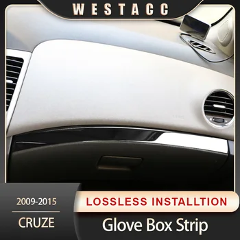 Pretinac za rukavice Pretinac Drugog Vozača Automobila Ukras Trake Kutija Za Skladištenje Oznaka Završiti za Chevrolet Cruze 2009 - Pribor od nehrđajućeg Čelika LHD