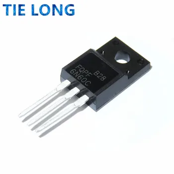 10ШТ FQPF6N60C TO-220 6N60C 6N60 TO220 FQPF6N60 TO-220F novi tranzistor MOS FET