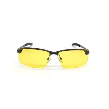 Žuti Sunčane Naočale Polaroid Muške Sunčane Naočale Za Noćnu Vožnju U Mraku S Polarized Leće Lentes De Sol Amarillo anti-glare premaz