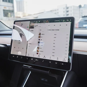 Za Tesla Model 3 2021 Y Auto Management Centar-Touch Zaslon Navigacija Staklena Zaštitna Folija Protiv Ogrebotina Od Otisaka Prstiju Za Tesla M Y/3