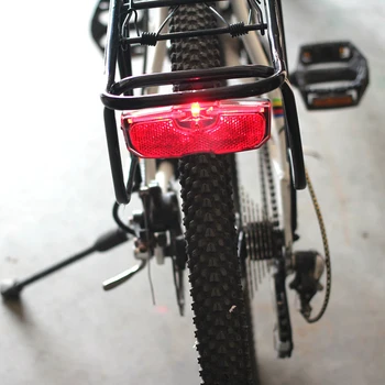 Led Svjetlo za prtljažnika mtb Vodootporan Svjetlo za stražnjeg sjedala Bicikla Reflektirajuća dugo Svjetlo Noći Upozorenje o sigurnosti Reflektor