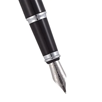 Visoka kvaliteta Picasso brand crna metalik nalivpero školskog i uredskog pribora Luksuzni slatka poklon olovke za pisanje tintom