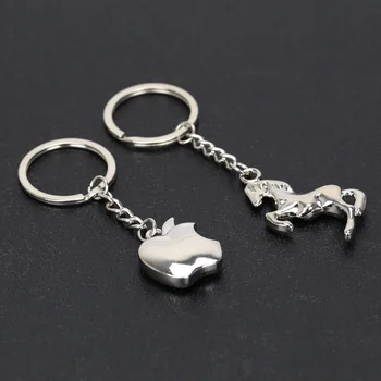 Privjesak za ključeve od aviona Lucky Mačka poklon Metalni privezak za ključeve, Apple Horse Privjesak Privjesak od цинкового legure