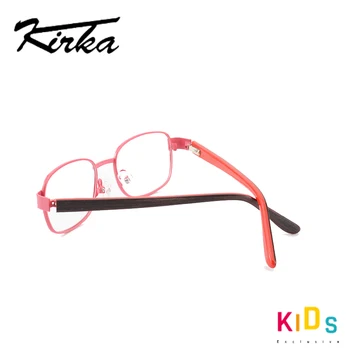 Kirk Metalne Dječje Naočale Baby Roza Jednostavne Rimless za bodove na recept Za djevojčice i dječake Optički Dječje okvira za naočale