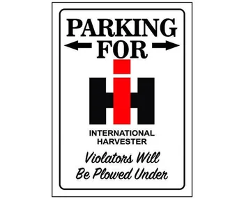 Međunarodni Харвестер Parking Znak International Харвестер Жестяная Firma Bar Pub Home Dekor Zidova Metalnog Umjetnički Plakat