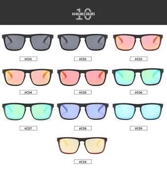 ZXWLYXGX Korporativni dizajn Polarizirane sunčane naočale za muškarce i za žene Vozač Nijanse Muški 2021 Vintage naočale Za muškarce Spuare Ogledalo Ljeto UV400