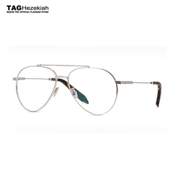 2019 klasična okvira za naočale, ženska kratkovidnost računala naočale gospodo kvalitetne metalne branded rimless za naočala s prozirnim staklima 218