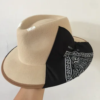 INS vune osjetio kape klasična mornarska jazz šešir Panama šešir unisex večernje šešir britanska šešir crkvenu šešir za žene i muškarce
