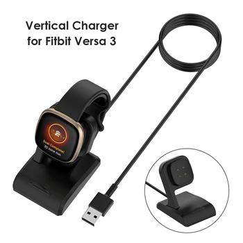 Za Fitbit Versa 3/sense Pametni Sat Punjač i Stalak za Prijenosno USB Smart Satovi Punjač, Kabel za Punjenje Priključna stanica