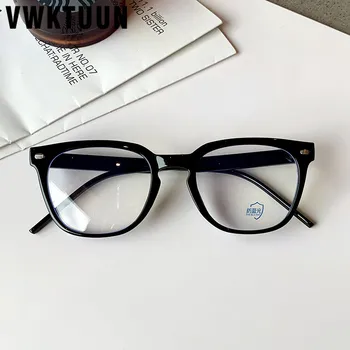 VWKTUUN Rimless za naočale Ženske Berba rimless za naočale, Korejski rimless za kratkovidost računala Naočale za čitanje Protiv Plave svjetlosti sunčane Naočale