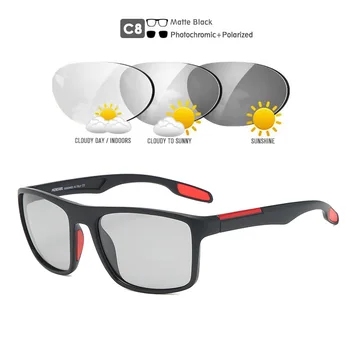 2021 Visoke Kvalitete KDEAM Pravokutni ультралегкие sunčane naočale TR90 za muškarce Sunčane naočale za vožnju UV400 Marke sunčane naočale sa kutijom