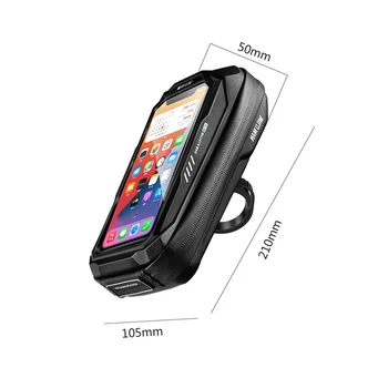 Izmjenjivi Držač za Bicikl Telefona Torba za iPhone 13 12 Pro Max Vodootporan Zaslon Osjetljiv na dodir Torba Za Pohranu Bicikala Biciklizam GPS Podrška