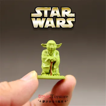 24 kom 4 cm Star wars C3PO R2D2 Master Yoda Chewbacca figurica Igračke Figure