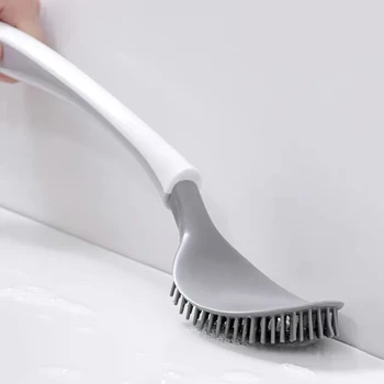 Četka za čišćenje wc-a nositelj Zidne Moderne Četka za wc i Držač za kadu Alat za čišćenje čekinja TPR Vruće