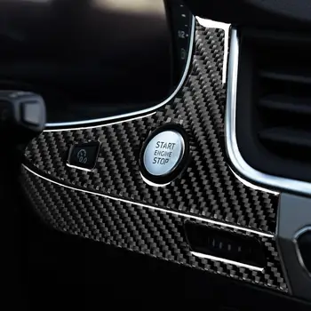Za Audi Q7 SQ7 4 M 2016-2019 Ugljikove Pribor Oznaka Kontrolna ploča Kontrolna ploča ac Navigacijski Okvir Brzinomjer Surround