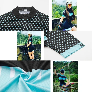 Кафитт Ženska biciklistička majica kratkih rukava Pro Team Cycle Dres Brazil 2021 Majica za mtb kratkih rukava Biciklistička odjeća PP