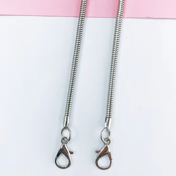 Metalni torba-lanac za djevojčice-a torbica za mobilni telefon lanyard rotirajući lanac kopča od jastoga zlatna željezni lanac naramenica