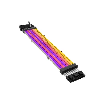 LIANLI Strimer Plus Produžni kabel za napajanje 5 U A-RGB koristi za matične ploče Atx 24PIN PCI-E GPU 8PIN+8PIN / Kabel za prijenos
