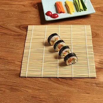 Jednostavan Višenamjenski Kućni DIY Sushi Roller Bambus Tepih Za Sushi Rolling Robustan Kuhinjski Alati