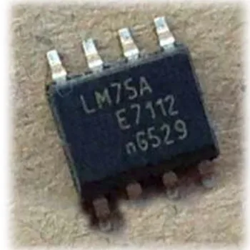 50 KOM./LOT LM75AD Sop8 LM75A Senzor Temperature Digitalni Serijski Originalni Čip