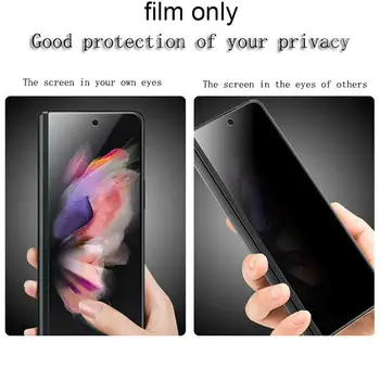 Pogodna za full-screen zaslona Z Fold3 s гидрокоагуляцией ekran privatnosti sklopivi folija za mobilni telefon folija za ekran privatnosti