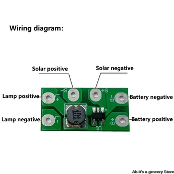 1.2 U Modul Ploče S Upravljanjem suncu Ni-MH Baterija Stalno Rasvjeta Modul Kruga Prometnog Svjetla Za Kućnog Solarnog Krajolik Rasvjeta