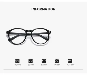 2021 Nova Moda Ženske Sunčane Naočale Retro Kratkovidnost Muške Naočale U Okvirima Trend Optičke Računalne Univerzalne Prozirne Naočale