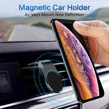 Magnetni Univerzalni Auto Držač za Telefon oduška Nosač za Telefon, Auto Oprema na Brodu Metalni Nosač za Iphone Samsung Xiaomi