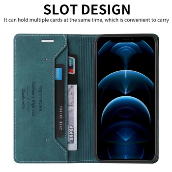 Flip Kožni novčanik Torbica za telefon Samsung A52 A12 A32 A72 S20 S21 Ultra FE S10 S9 Plus A51 A71 A41 A21S Torbica za poslovni podmetače