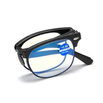 Seemfly Fleksibilne Dizajnerske Naočale za čitanje Gospodo Savijanje Četvrtaste Naočale s okvirom za dalekovidost sa originalnom kutijom Prijenosni Naočale +1,5 +2,0