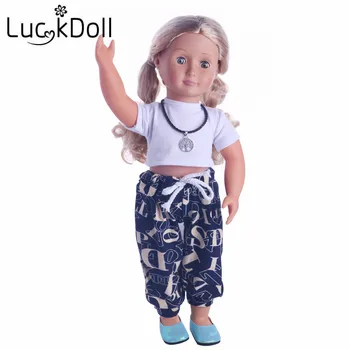 Najbolji dar za djecu Visokokvalitetna popularna odjeća ručne izrade pogodan za lutke 18 cm / 43 cm (bez cipela) N618